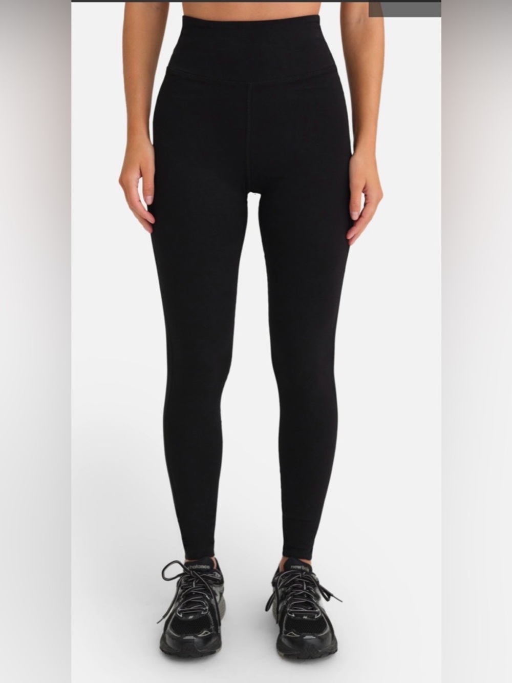 NWT MATE the Label Black High-Rise Leggings